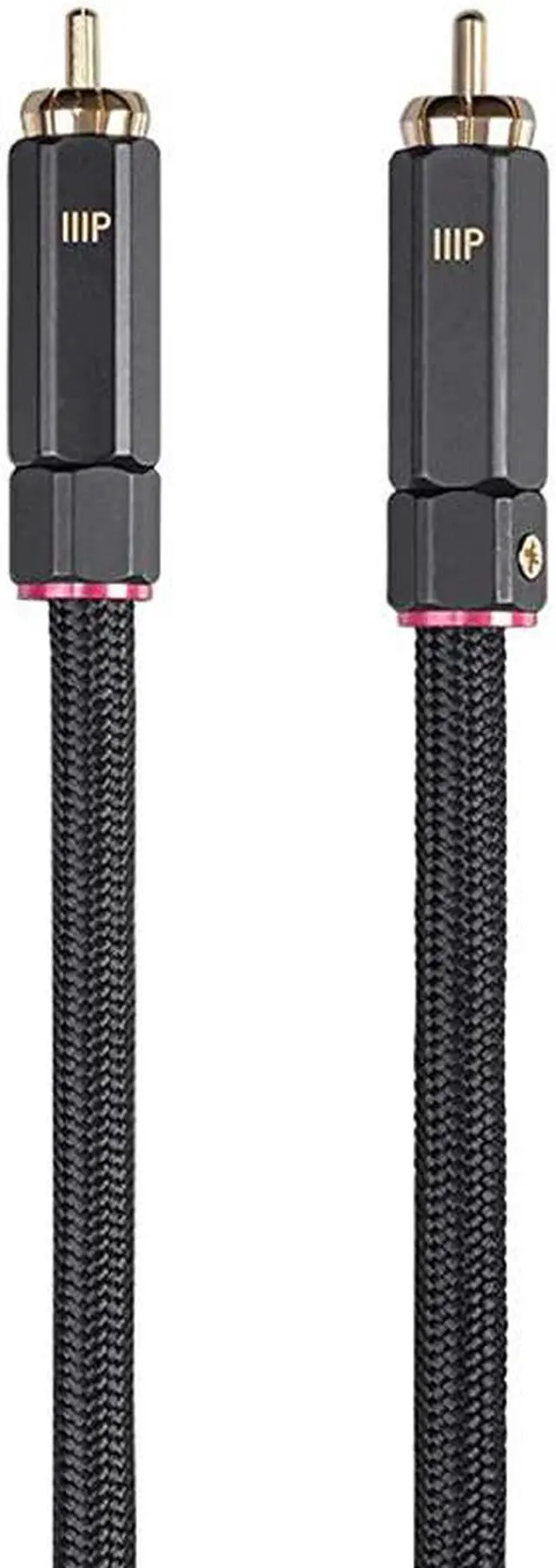 Main image of Onix Series Digital Coaxial AudioVideo RCA Subwoofer CL2 Rated Cable RG6U 75ohm 3ft Black