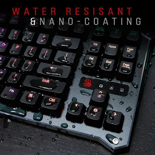 Alt view image 4 of 6 - B930 TKL Tenkeyless Optical Switch Gaming Keyboard by  Gaming | Fastest Keyboard Switches in Gaming |UltraCompact Form Factor | RGB LED Backlit Keyboard | Tactile Clicky