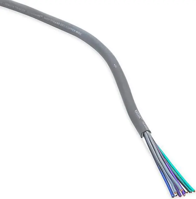 Main image of 20Feet 9Conductor Speaker Cable 18AWG Pure OFC UltraFlex and Easy Peel Jacket 4Channel Speaker Wire and Remote Wire