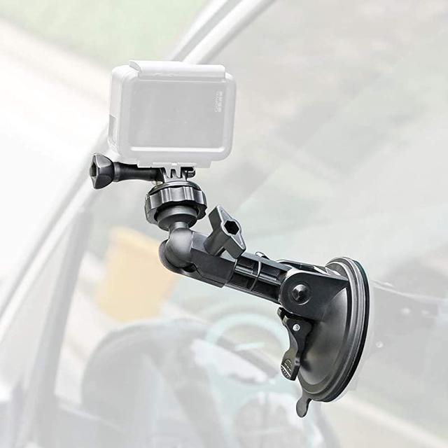 Action Camera Bracket Car Mount Suction Cup Windshield For GoPro Hero|DJI  OSMO