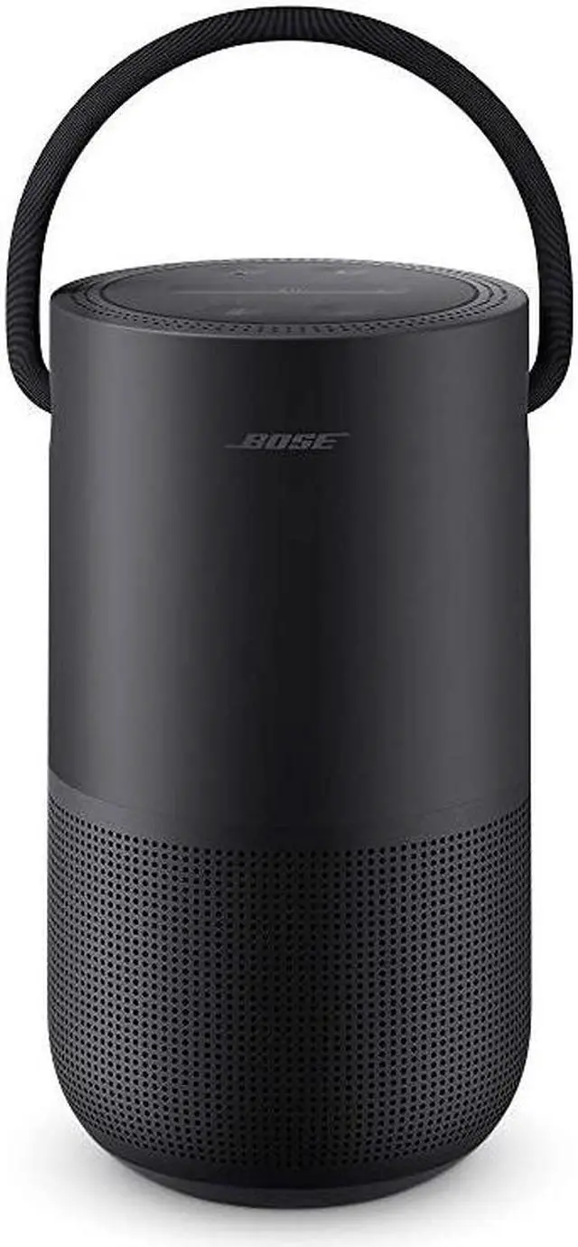 Main image of Portable Smart Speaker — Wireless Bluetooth Speaker with Alexa Voice Control Built-In, Black