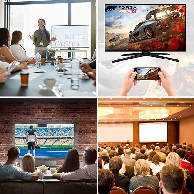 Alt view image 7 of 7 - WiFi Display Dongle,  4K Wireless HDMI Display Adapter, 5G WiFi Wireless Display Receiver, iPhone iPad Laptop Android Phones Miracast Dongle for TV, Projector, Monitor, HDMI Devices