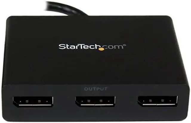 Alt view image 3 of 7 - com 3 Port DisplayPort MST Hub 4K 30Hz DisplayPort to DisplayPort Multi Monitor Splitter for 3 DP Monitor Setup MSTDP123DP