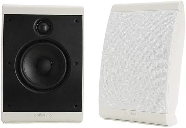 Main image of OWM3 Wall and Bookshelf Speakers | The Most HighPerformance Versatile Loudspeaker | Paintable Grilles Pair White