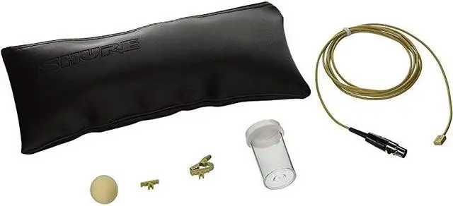 Main image of WL93-6T Series Subminiature Condenser Lavalier Microphones, WL93-6T - Tan, with 6-foot (1.9 m) Cable,Black