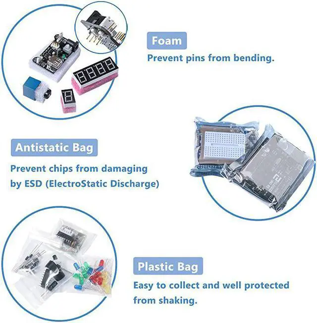 Alt view image 5 of 7 - UNO Project Super Starter Kit with Tutorial and UNO R3 Compatible with Arduino IDE