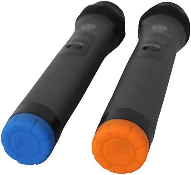 Alt view image 5 of 7 - 1 RWM72U Dual UHF Wireless Handheld Microphone System Digital Display XLR Connector