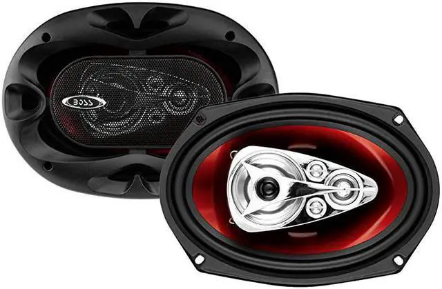 Main image of CH6950 Car Speakers 600 Watts of Power Per Pair and 300 Watts Each 6 x 9 Inch Full Range 5 Way Sold in Pairs Easy Mounting