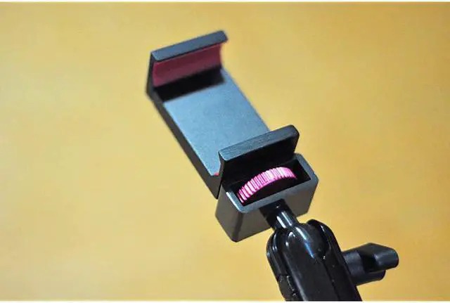 Alt view image 4 of 5 - MCM5 Tabletop Photography Videography Live Stream Zoom Meeting Classroom Table clamp Mount with ¼-20 mounting Bolt for iPhone Android Smartphone, and Nikon Sony Canon Camera & Camcorder