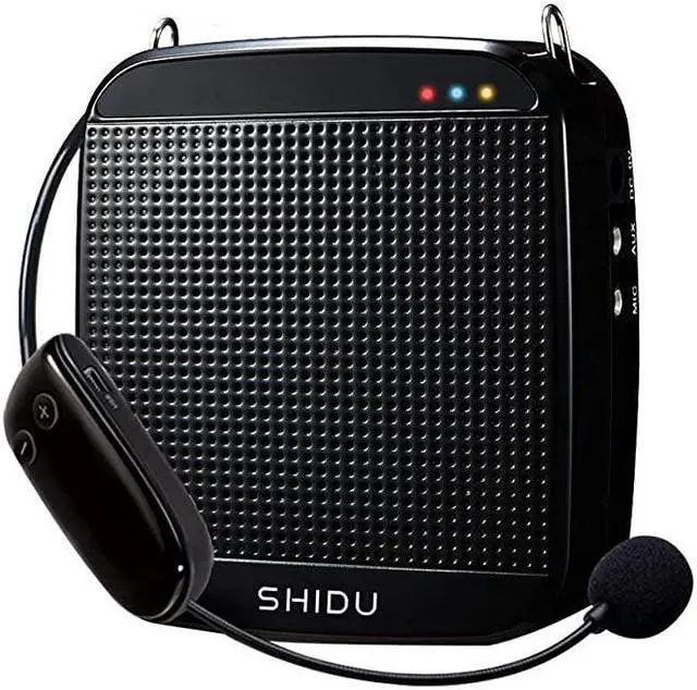 Main image of Voice Amplifier Mini Voice Amplifier with Wired Microphone Headset 15W Portable Personal Speaker MP3 Audio Sound System for TeachersElderlySingingCoachesYogaTour GuidesOutdoor Trainers