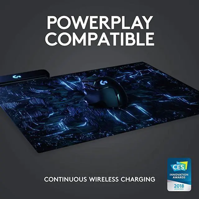 Alt view image 5 of 7 - 502 Lightspeed Wireless Gaming Mouse with HERO 25K Sensor PowerPlay Compatible Tunable Weights and Lightsync RGB Black