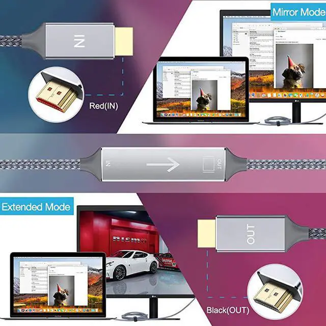Alt view image 7 of 7 - 4K HDMI Cable  HDMI Cord 35 feet HDMI to HDMI Top Series Supports 4K60HZ 1080p FullHD UHD Ultra HD 3D High Speed HDMI to HDMI Compatible UHD TV Bluray PS43 Monitor