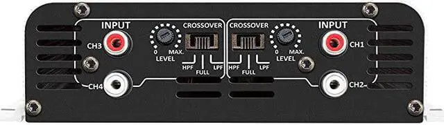 Alt view image 4 of 5 - DS 440X4 2 Ohms 4 Channels 440 Watts Compact Amplifier