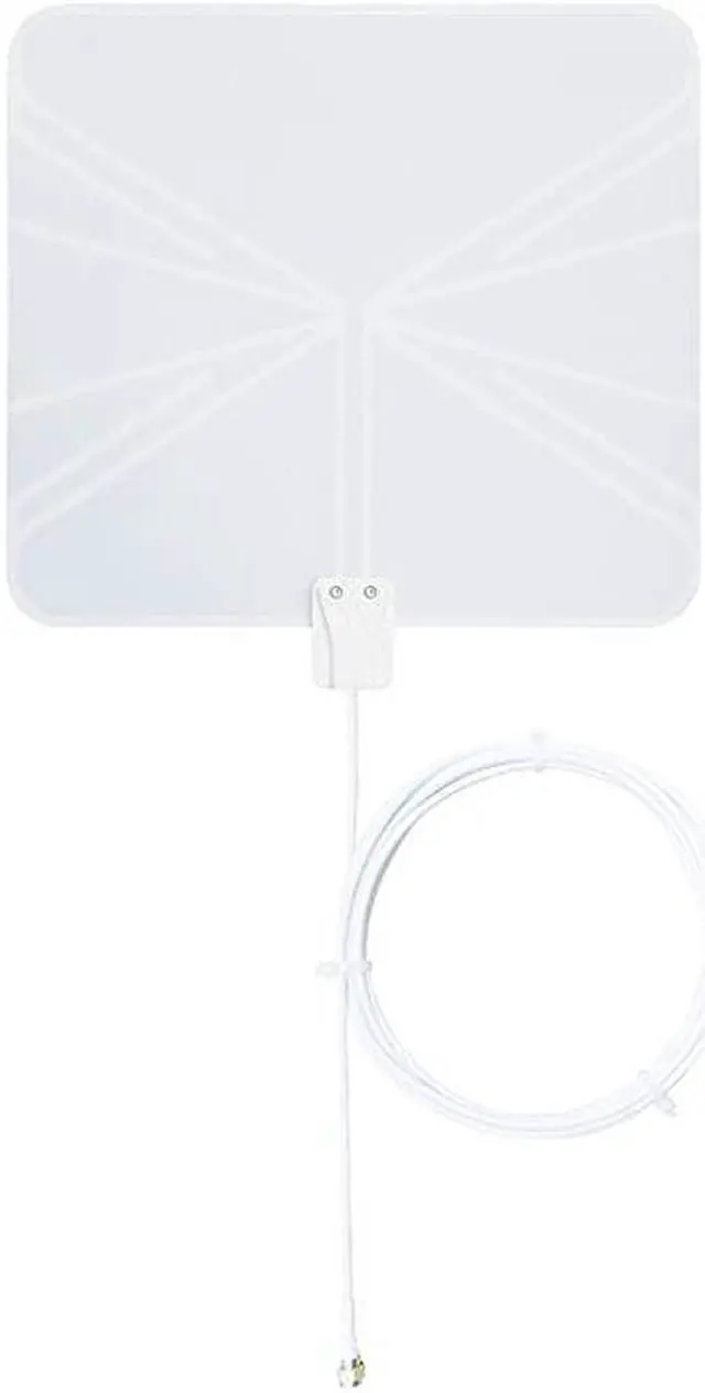 Alt view image 7 of 7 - FL5000 FlatWave Digital Indoor HDTV Antenna 4K Ready HighVHF UHF UltraThin 35 Mile Long Range
