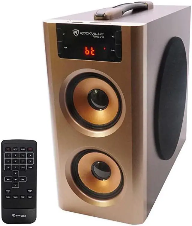Main image of RHB70 Home Theater Compact Powered Speaker System w Bluetooth/USB/FM