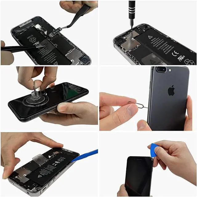 Alt view image 3 of 7 - IN 1 Professional Computer Repair Tool Kit Precision Laptop Screwdriver Set with 56 Bit AntiStatic Wrist and 24 Repair Tools Suitable for Macbook PC Tablet PS4 Xbox Controller Repair