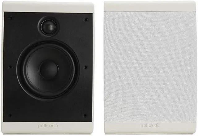 Alt view image 3 of 7 - OWM3 Wall and Bookshelf Speakers | The Most HighPerformance Versatile Loudspeaker | Paintable Grilles Pair White
