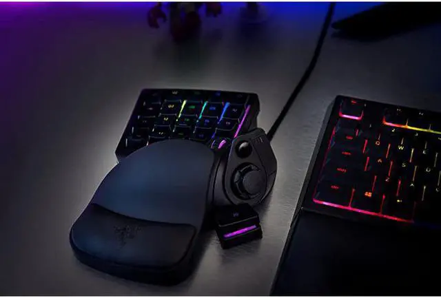 Alt view image 5 of 6 - Tartarus v2 Gaming Keypad MechaMembrane Key Switches 32 Programmable Keys Customizable Chroma RGB Lighting Programmable Macros Classic Black