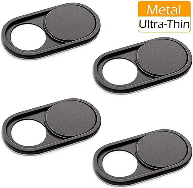 Main image of Webcam Cover Slide 0023in Camera Cover for Laptops MacBook Pro MacBook Air iMac iPad PCComputer Tablets UltraThin Web Blocker Protecting Your Privacy 4Pack