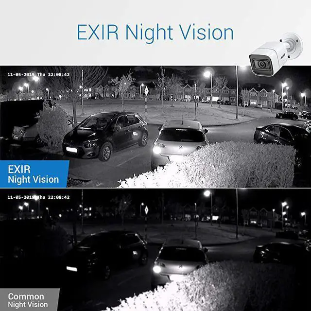 Alt view image 4 of 7 - 4K Home Security System and 4X 8MP 3840x2160 Ultra HD Outdoor Cameras 8 Channel DVR Recorder Expandable Surveillance System with 2TB HDD IP67 Weatherproof Free App Remote AccessE800