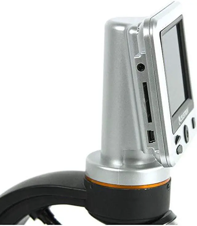 Alt view image 3 of 6 - LCD Digital Microscope II Biological Microscope with a BuiltIn 5MP Digital Camera Adjustable Mechanical Stage Carrying Case and 1GB Micro SD Card