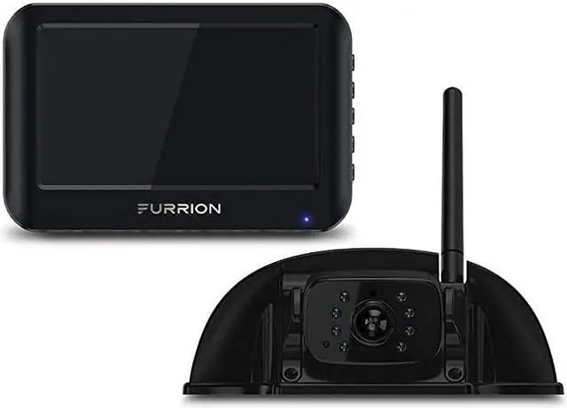Main image of Vision S 4.3 Inch Wireless RV Backup System with 1 Rear Sharkfin Camera, Infrared Night Vision and Wide Viewing Angle - FOS43TASF