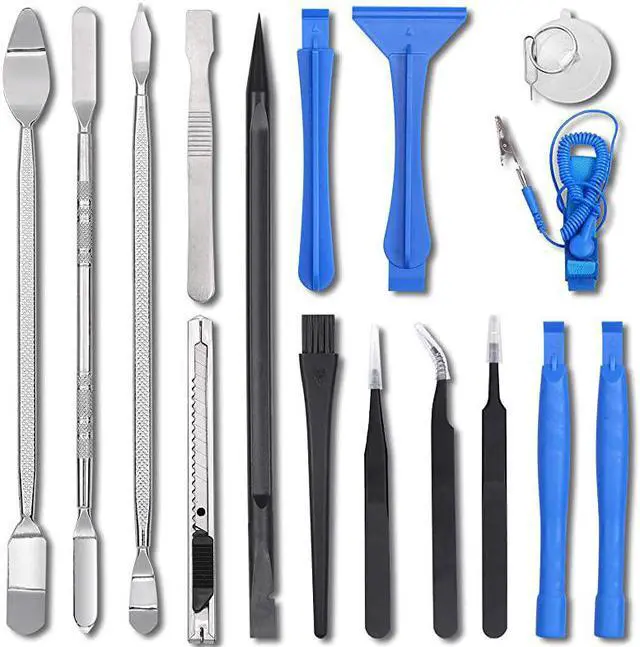 Alt view image 7 of 7 - IN 1 Professional Computer Repair Tool Kit Precision Laptop Screwdriver Set with 56 Bit AntiStatic Wrist and 24 Repair Tools Suitable for Macbook PC Tablet PS4 Xbox Controller Repair