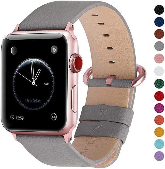 Compatible Apple Watch Band 38mm 40mm 42mm 44mm Leather Compatible