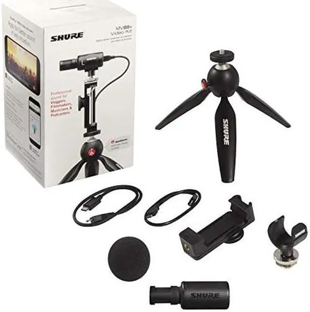 Alt view image 6 of 7 - MV88+ Video Kit with Digital Stereo Condenser Microphone for Apple and Android