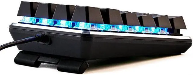 Alt view image 6 of 7 - Mechanical Numeric Keypad GATERON Red Switch Wired Ice Blue Backlight Gaming Keypad 21 Keys Mini Numpad Portable Keypad Extended Layout Black Magicforce
