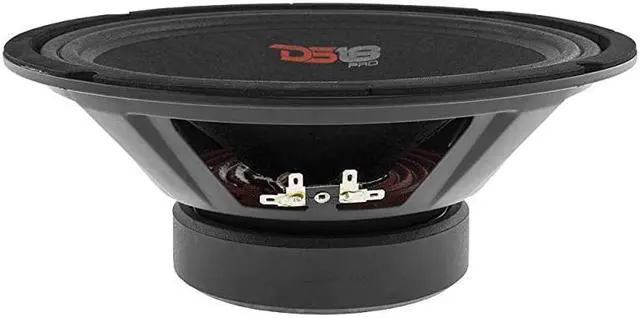 Alt view image 3 of 6 - PROGM6 Loudspeaker 65 Midrange Black Steel Basket 480W Max 140W RMS 8 Ohms Premium Quality Audio Door Speakers for Car or Truck Stereo Sound System 1 Speaker