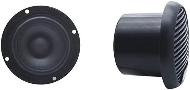 Alt view image 2 of 6 - 3 Inch Waterproof Marine Speakers 2 Way Full Range Audio Stereo System Motorcycle Speaker with MAX Power 140 W Pair for MotorcycleBoatUTVATVGolf CartsPowersportsCARSPAHottubBlack