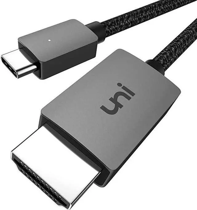 Main image of USB C to HDMI Cable  USB Type C to HDMI CableThunderbolt 3 Compatible for Home Office 4K Compatible for MacBook Pro iPad Air 4 iPad Pro 2020 MacBook Air iMac S20 XPS 15 and More 6ft