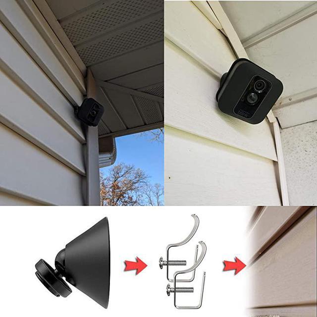 Mounting security best sale camera to siding