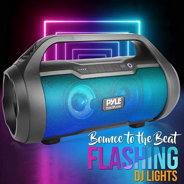 Alt view image 3 of 7 - Wireless Portable Bluetooth Boombox Speaker 500W 20CH Rechargeable Boom Box Speaker Portable Barrel Loud Stereo System with AUX InputUSBSDFm Radio 3 Subwoofer Voice Control  PBMWP185