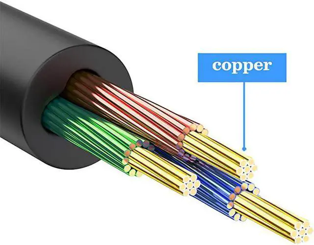 Alt view image 4 of 7 - 14 to 18 Adapter35mm 18 inch Male to 635mm 14 inch Female Audio Jack Gold Plated Adapter for Amplifiers Guitar Home Theater Devices Laptop Headphones 8inch