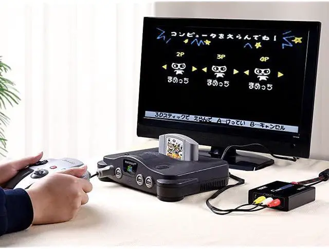 Alt view image 6 of 7 - 3RCA AV CVBS Composite SVideo RL Audio to HDMI Converter Adapter Support 720P1080P with 3RCA SVideo Cable for NES SNES N64 PS2 PS3 HDTV