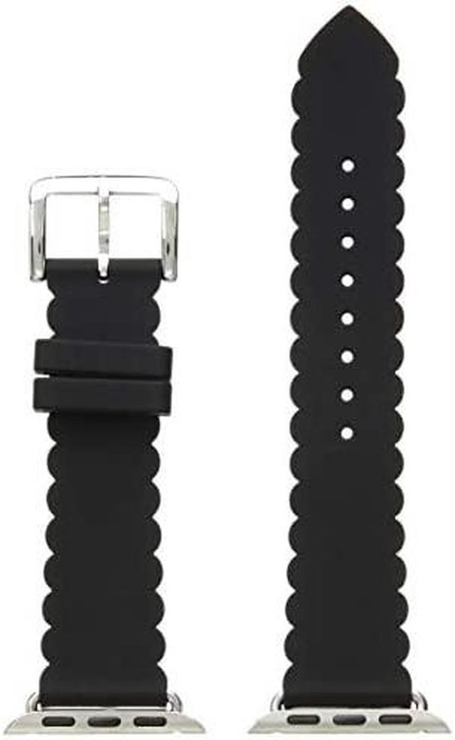 38mm Apple Watch Band Black Silicone KSS0018 Watch Accessories