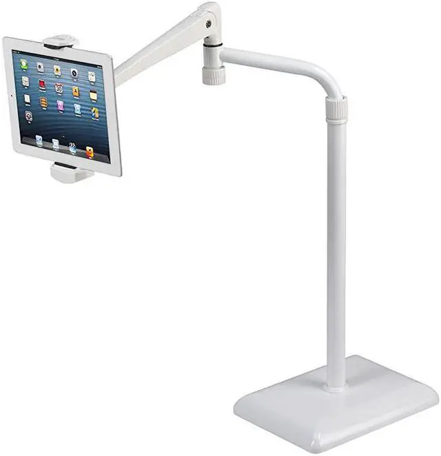 Alt view image 7 of 7 - Height Angle Adjustable 360 Degree Rotating Floor Stand for Tablet Including ipad ProMiniAir Surface Pro Samsung Galaxy Tab eBooks More ICFTS01W