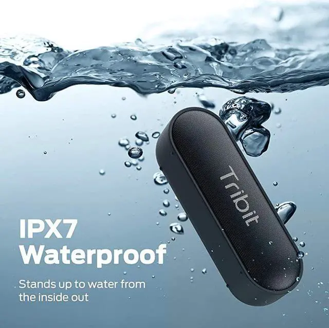 Alt view image 4 of 6 - XSound Go Bluetooth Speaker with 16W Loud Sound Rich Bass 24H Playtime IPX7 Waterproof Wireless Stereo Pairing USBC Portable Wireless Speaker for Home Outdoors Travel Upgraded