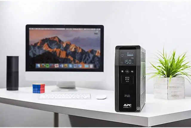 Alt view image 5 of 7 - Sine Wave UPS Battery Backup Surge Protector 1500VA  BackUPS Pro BR1500MS Bundle Including 16GB DataTraveler