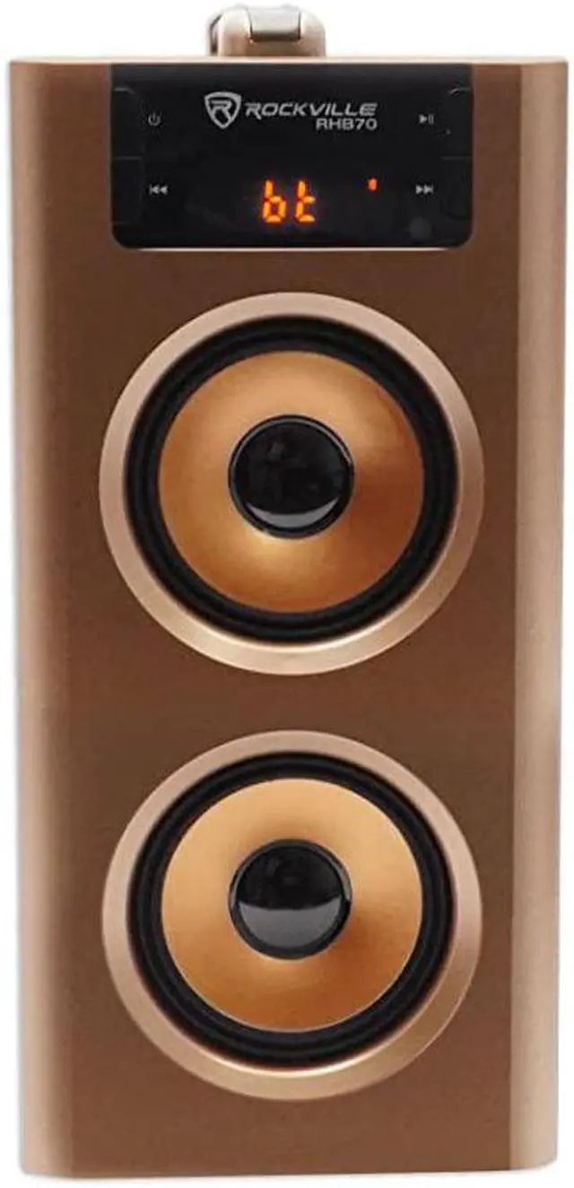 Alt view image 4 of 7 - RHB70 Home Theater Compact Powered Speaker System w Bluetooth/USB/FM