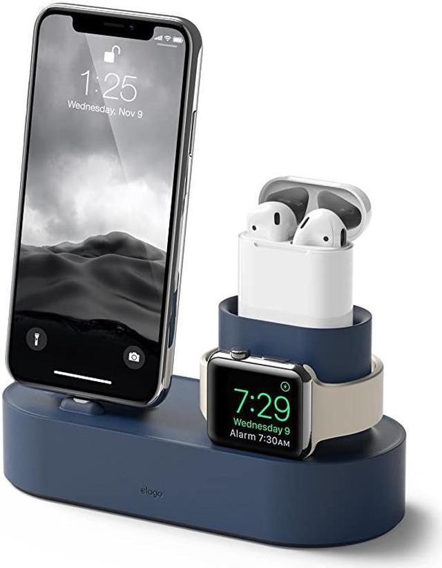 3 in 1 Apple Charging Station Compatible with Apple Watch Series