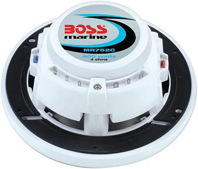 Alt view image 2 of 3 - MR752C 400 Watt Per Pair 75 Inch Full Range 2 Way Marine Component Speaker System Sold in Pairs
