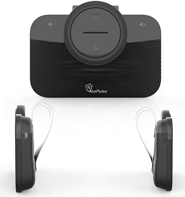 Alt view image 6 of 7 - Car Speakerphone BPRO 2 Hands Free with Bluetooth Automatic Cellphone Connection