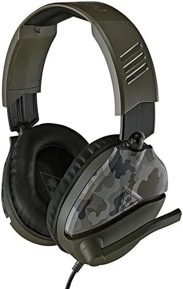 Alt view image 7 of 7 - Recon 70 Green Camo Gaming Headset for Xbox One Xbox Series X|S PlayStation 5 PS4 Pro PS4 Nintendo Switch and Mobile