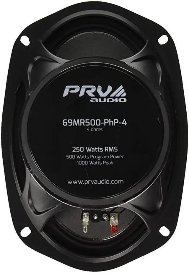 Alt view image 2 of 2 - 69MR500PhP4 6x9 Mid Range 250 Watts RMS 4 Ohms Car Stereo 97dB 15 VC Pro Speaker Single
