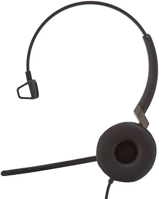 Alt view image 3 of 3 - Engage 50 Wired Headset Mono Telephone Headset with 3Microphone System Blocks Out Background Noise for Increased Agent Focus Call Center Headset Features Enhanced Hearing Protection