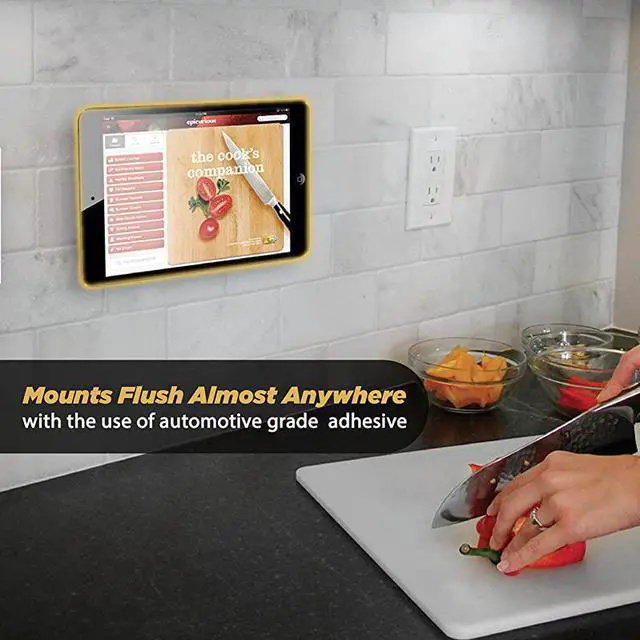 Alt view image 3 of 6 - MPTFM MagicMount Pro XL Universal Magnetic Mount Holder for Mobile Devices Black