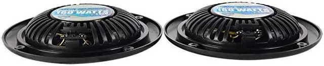 Alt view image 5 of 7 - Pair  RSM65B 65 320 Watt Waterproof Shallow Slim Marine Boat Speakers